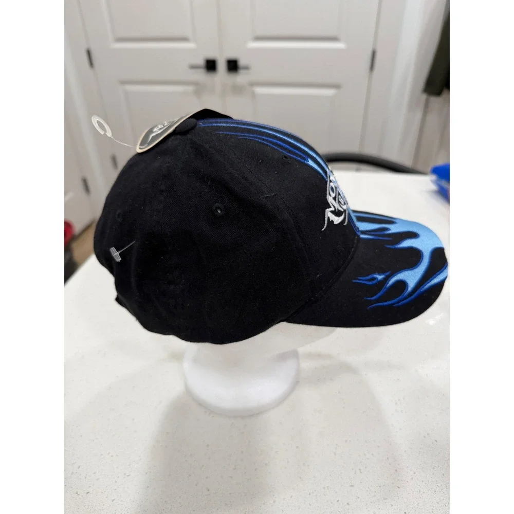 Monster Garage‎ Flame Racing Baseball Cap Black Blue Adult Men One Size